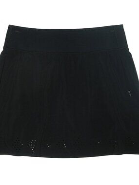 T by Talbots skort women’s size XL, Black with zip pockets, NWT